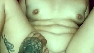 Unfaithful latina wife loves spreading legs for cum