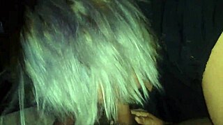 She gives an intense blowjob to her lover in the bedroom.