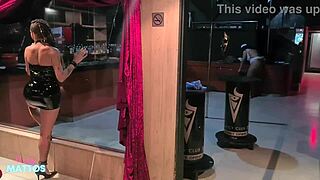 Want to see these naughty girls strip naked in the swing club?