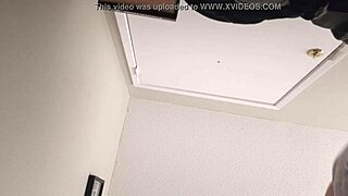 Blonde girlfriend cheats with another man