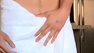 behind the scenes with angel rivera and miller axton in gay backstage setting