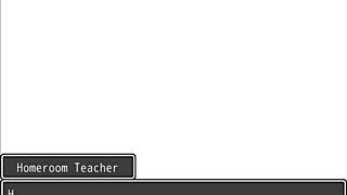 Girl joins anime gangbang with blowjobs after exhibition!