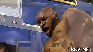 These shemales blow beauties and fuck them hardcore in intense sessions!