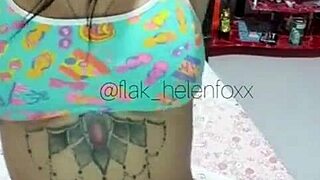 Body Fitness Girl 243 Shows Athletic Strength!