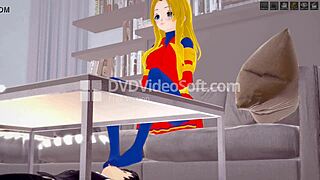 Hentai heroes explore feet in episode 1