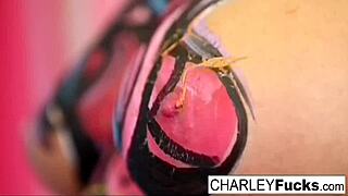 charley chase teases sensually