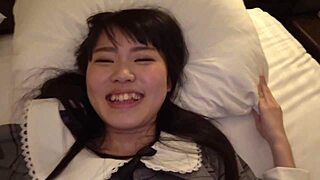 teasing homemade creampie with shy asian teen kotome-chan