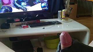 cock one fetish handjob cumshot