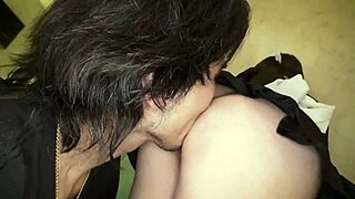 Loose part-time maid Shoko Takeda gives blowjob