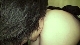 Loose part-time maid Shoko Takeda gives blowjob