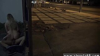 Lilly Sapphire and her dominate partner getting checked off our outdoor sex list