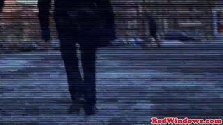 Dutch Prostitute Cummed On Ass