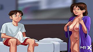 In Summertime Saga, Check Out the Mature Cumshot Scene in Episode 3, Part 28