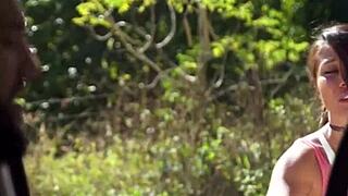 gorgeous teen 18+ feels deep penetration in bondage