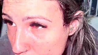 Did she bite my cock during that intense blowjob?