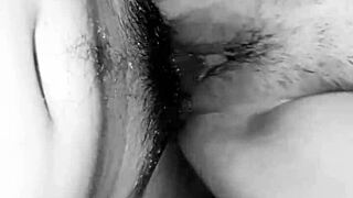 ella rides that monster cock like a pro, bouncing on it hard