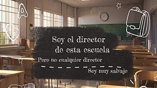 Anime hentai about the director and his libido at school.