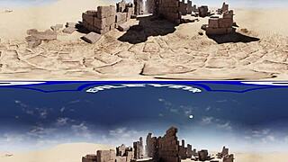 Horny Moka Mora rides wild in desert fantasy with Evileyevr