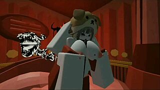 rosex demon ready for rough riding with sexy monster