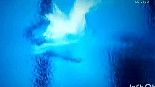 Gymnasts Perform Ornamental Jumps With Grace And Skill