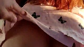 Spying on stepsister leads to touching and sex