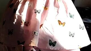 Spying on stepsister leads to touching and sex