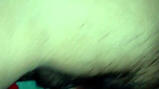 Indisk skønhed sukker efter pik og ender med cremet sædskud