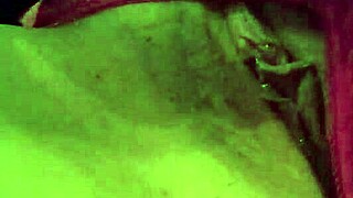 is carmen masturbating her pussy?