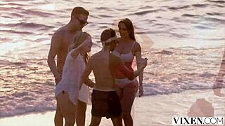 is sia stranded for a creampie outdoors?