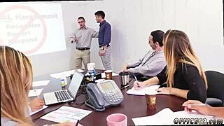 Thai packing boxer in gay porn sexual harassment class scene