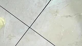 chinese asian girl squirts cum solo in stimulating session