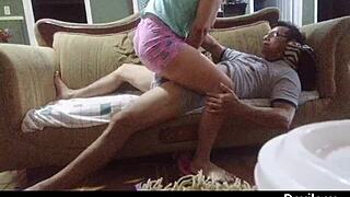 i asked for a foot massage but she rubbed my whole body with her nice tits and pussy