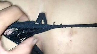 my cousin looks hot in her thong!