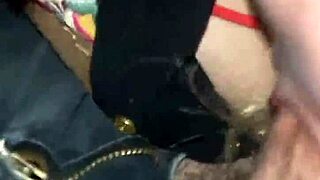 On the road trip, she craved sucking his dick intensely