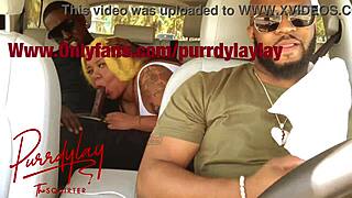 Uber Driver's Wife Sucks Stranger's Cock And Squirts!