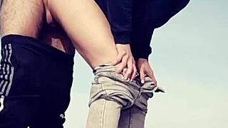 Blowjob And Doggy Style On The Road