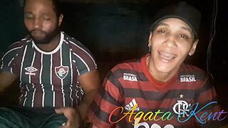 aqui o meu flamengo ganha, tattooed brunette latina teen pov with black pornstar.