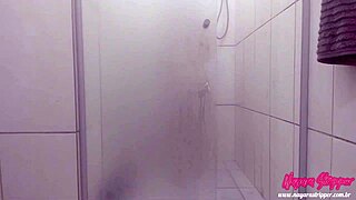 Sexy blonde Nayara takes a bath, what do you think?