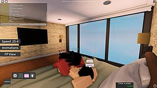 roblox adventure with meru the succubus in fantasy world