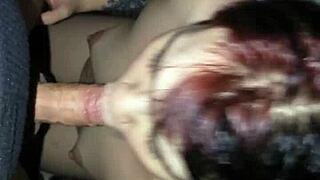 Amber 2 Gets Dick Deep In Throat With Intense Blowjob Action!