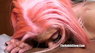 Sbbw Chokahontas Slobbers On Stretch3x Cock