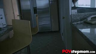 vanessa assists her teen stepson with oral relief in a full storyline movie