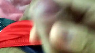 alone in bed for some solo masturbation