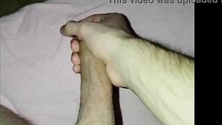 young dude's solo dick play caught on homemade vid