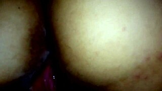 she rides the big black cock deliciously