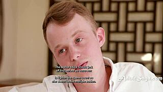 Babysitter sera ryder helps her boss jimmy michaels release excess sperm