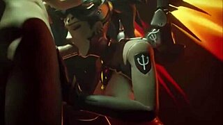 Yeero's Overwatch HMV with blowjob, anal, and creampie scenes.