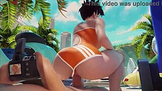 Yeero's Overwatch HMV with blowjob, anal, and creampie scenes.