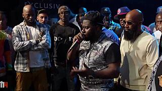 T-Rex battles Charlie Clips in domination match.