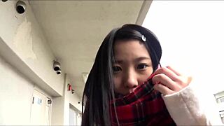 처음 집 지키기 하다가 야생 부카케 섹스로 변했어 료카짱과